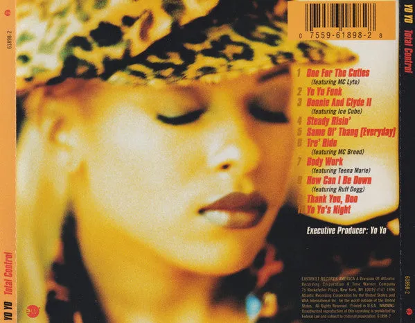 Yo Yo Total Control CD album G-Funk quasi mint