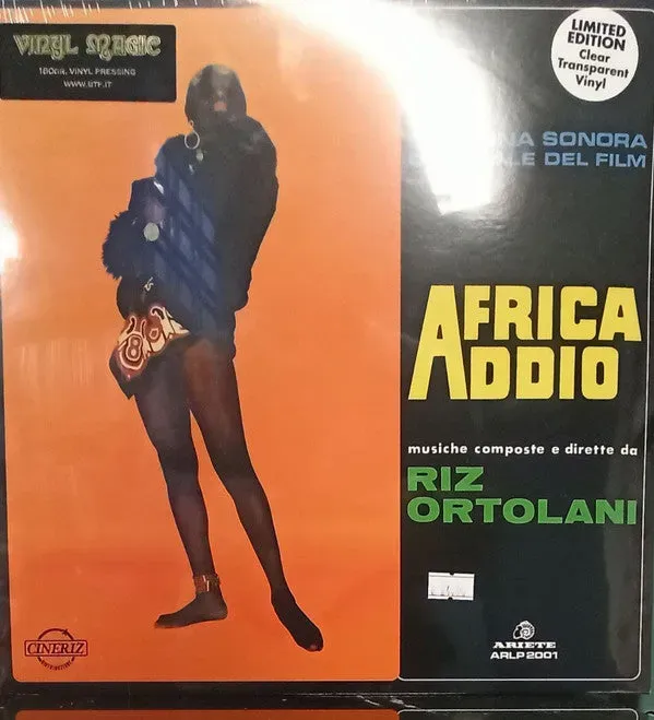 Riz Ortolani Africa Addio LP vinile trasparente colonna sonora