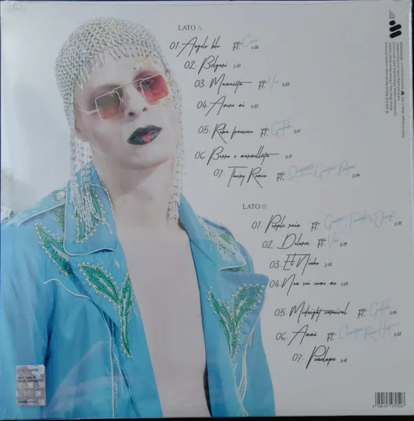 Achille Lauro Pour L'Amour LP colorato firmato Mint