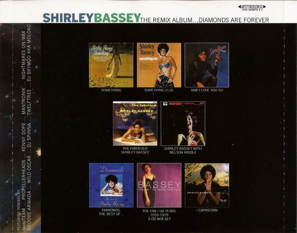 Shirley Bassey Remix Album CD compilation remix