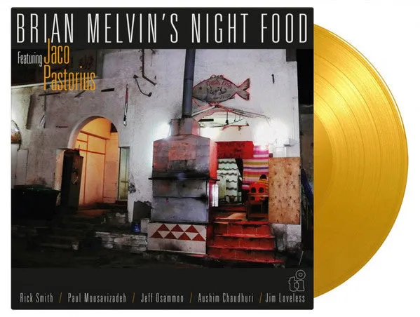 Brian Melvin Night Food vinile LP giallo numerato