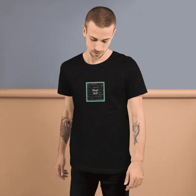 Vinyl Deli Rock Tee maglietta heather black cotone