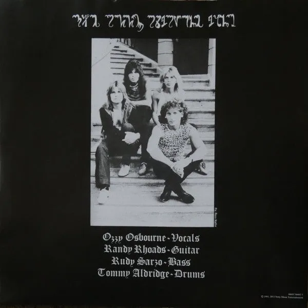 Ozzy Osbourne Diary Of A Madman LP vinile 180g remaster