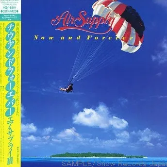 Air Supply Now And Forever vinile LP Giappone obi