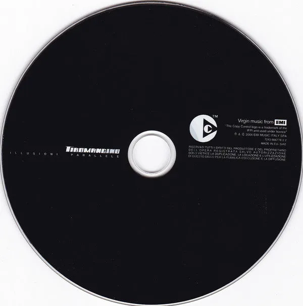 Tiromancino Illusioni Parallele CD usato 2004 pop