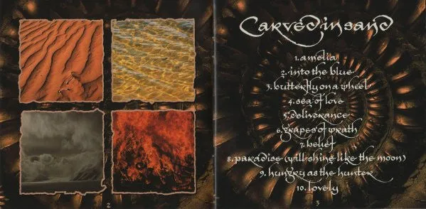 The Mission Carved In Sand CD album NM