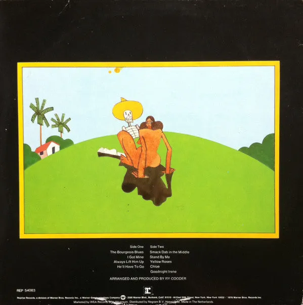 Ry Cooder Chicken Skin Music vinile LP olandese