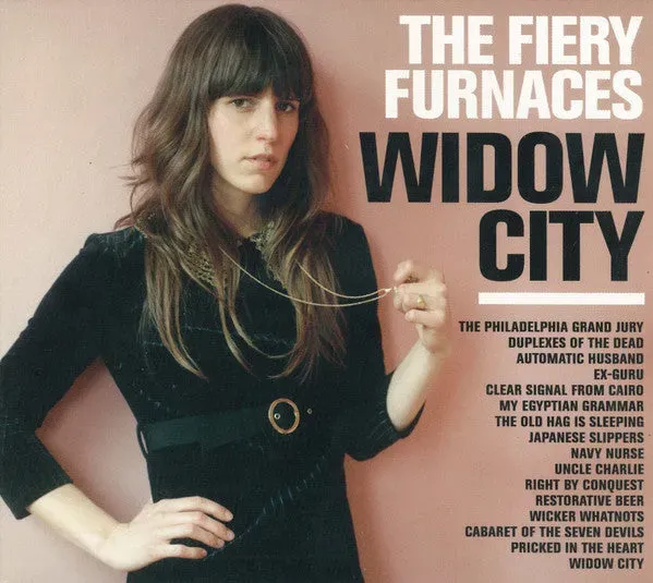 The Fiery Furnaces Widow City cd digipak indie rock