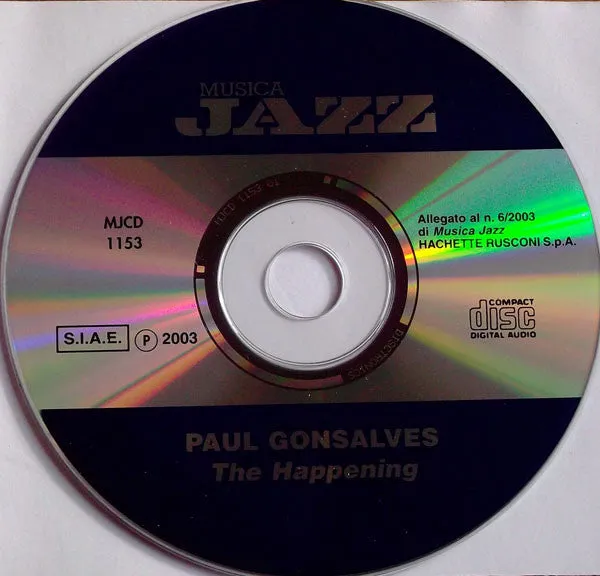 Paul Gonsalves The Happening CD compilation bop big band
