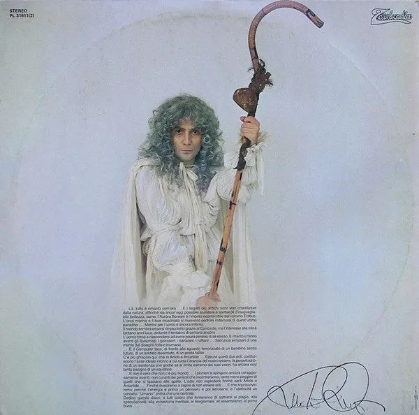 Renato Zero Artide Antartide doppio vinile gatefold usato
