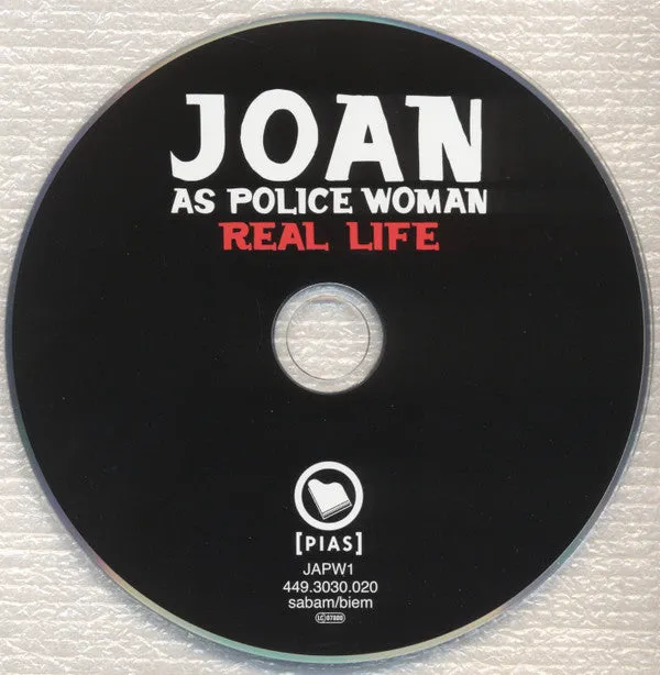 Joan As Police Woman Real Life CD album quasi ottimo