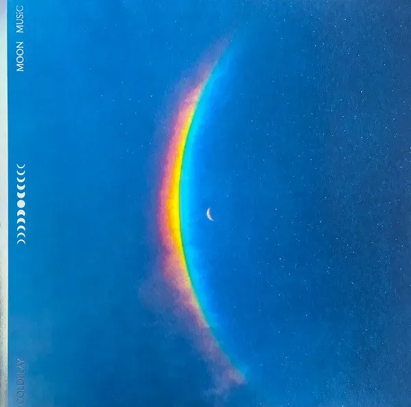 Coldplay Moon Music vinile LP rosso numerato limitato