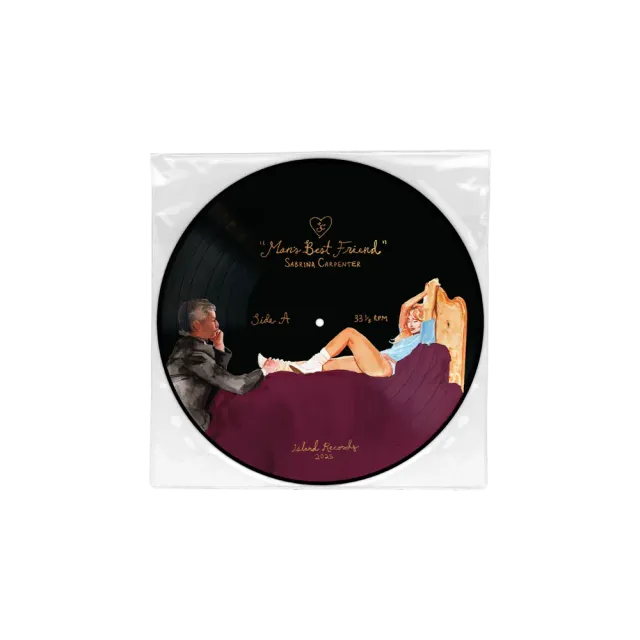 Polydor Man's Best Friend D2C Picture Disc vinile 12" rosa