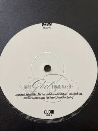Xiu Xiu Dear God I Hate Myself LP deluxe +7" mint