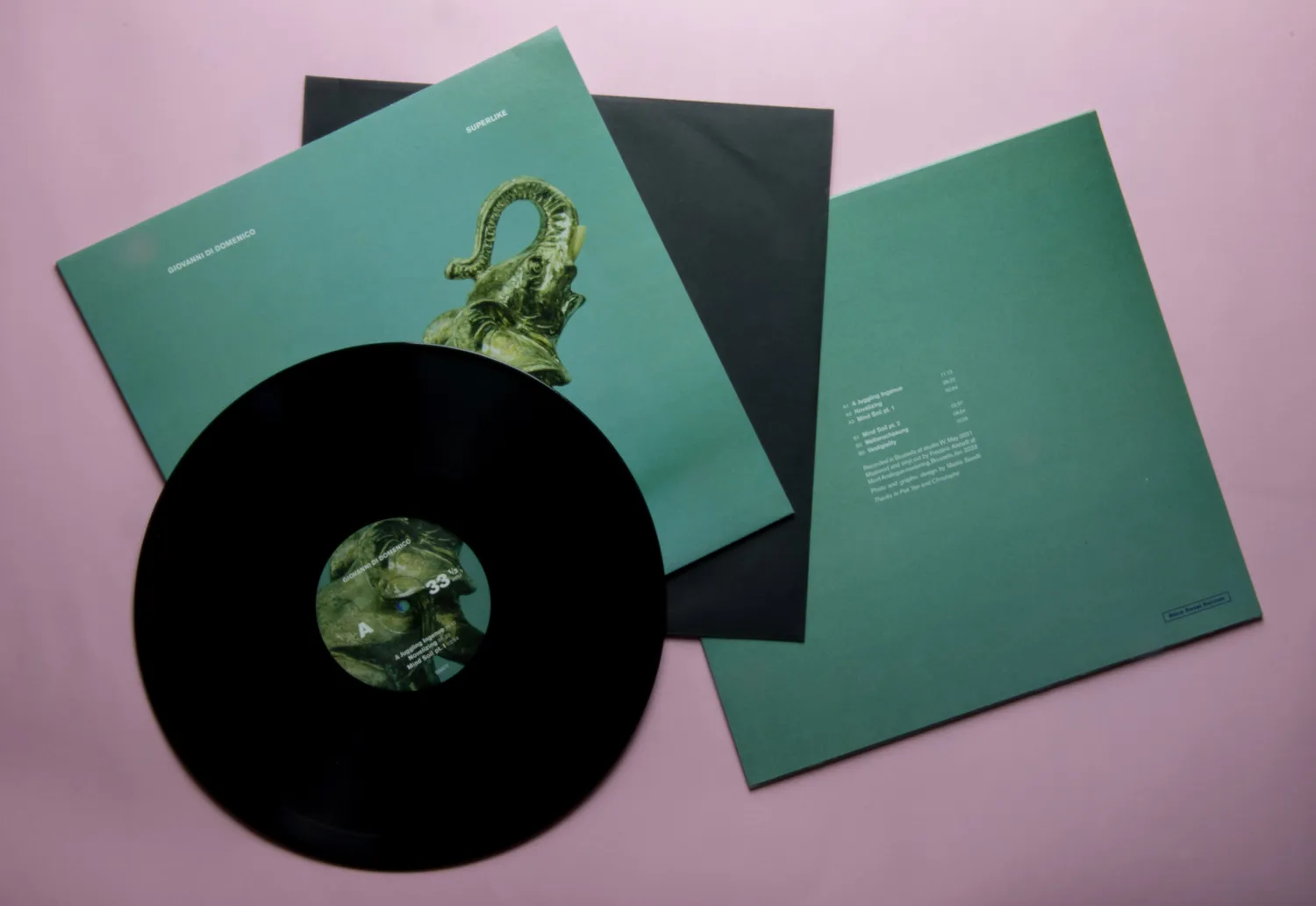 Black Sweat Records Giovanni Di Domenico Superlike vinile LP
