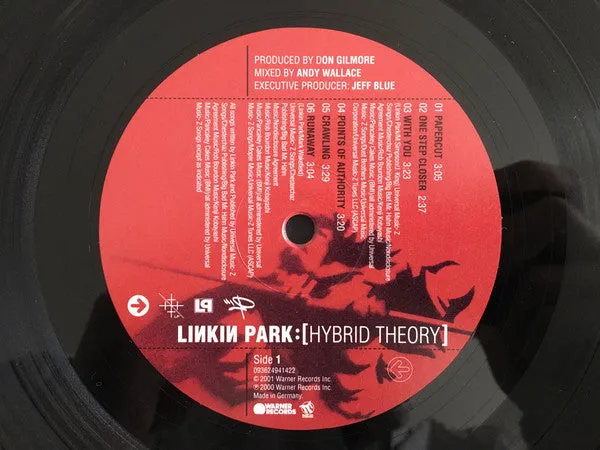 Linkin Park Hybrid Theory LP vinile ristampa gatefold
