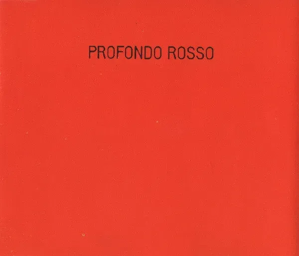Flexter Profondo Rosso CD singolo trance 1996