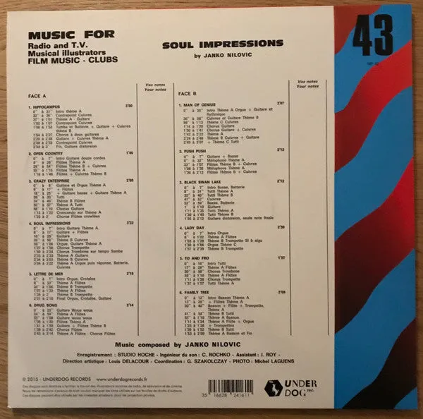 Janko Nilovic Soul Impressions LP jazz funk nuovo