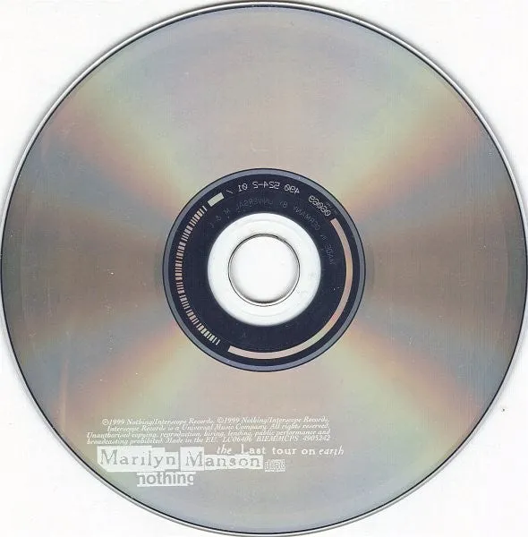 Marilyn Manson The Last Tour On Earth CD live NM