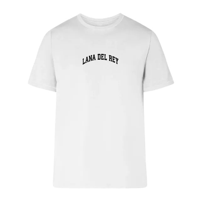 Lana Del Rey Logo t-shirt bianca oversize cotone