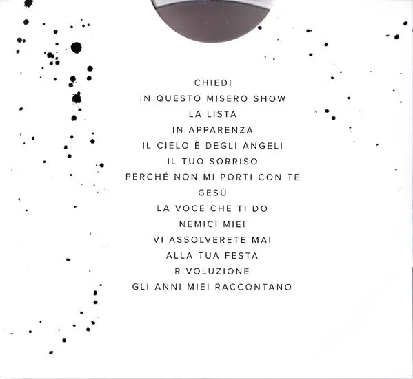 Renato Zero Alt CD album digipack pop 2016