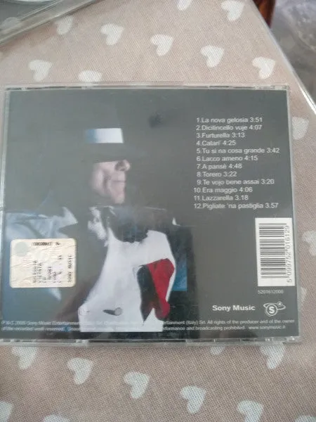 Massimo Ranieri Accussi Grande CD album napoletana