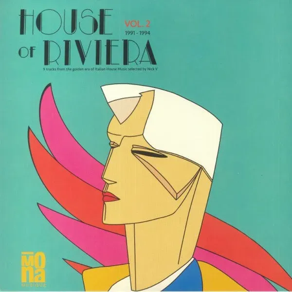 Various House Of Riviera Vol.2 doppio vinile 2x12" house italiana