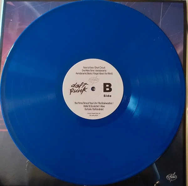 Daft Punk Wireless Festival 2007 LP blu non ufficiale