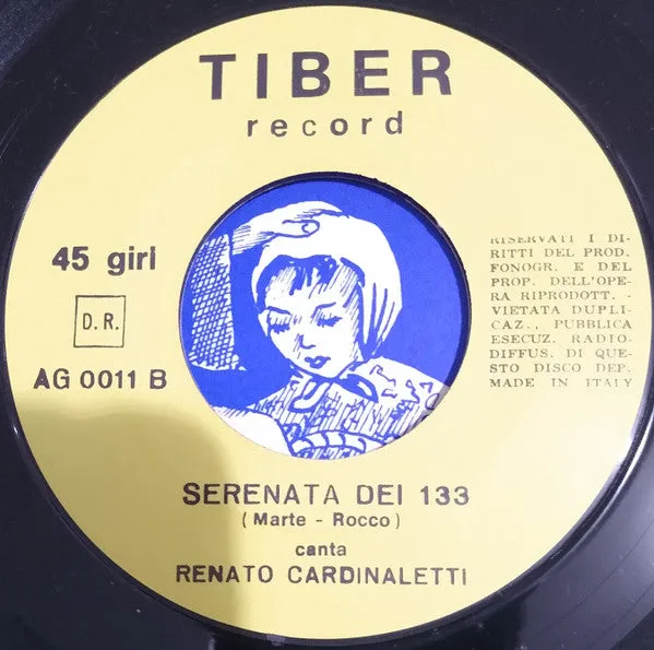 Franco Trincale Fora Piove E Tira Er Vento 45 giri 7" VG+