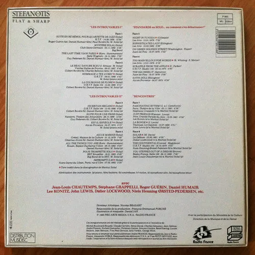 Martial Solal Live 1959/85 cofanetto 4 LP jazz Francia