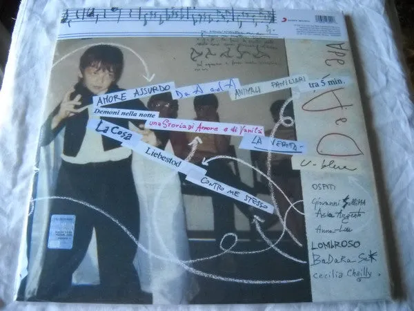 Morgan Da A Ad A vinile LP trasparente edizione limitata
