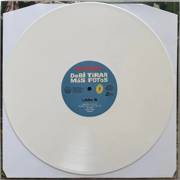 Bad Bunny Debí Tirar Más Fotos 2xLP vinile bianco 2026