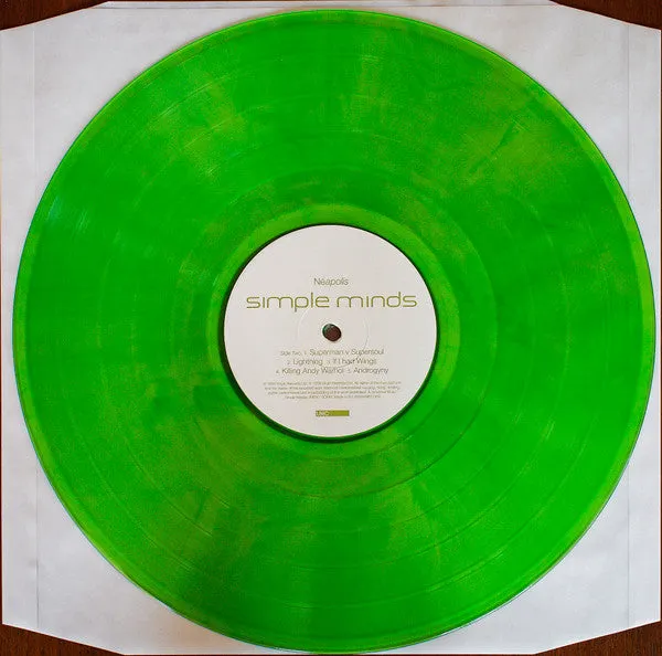 Simple Minds Néapolis LP vinile verde 180g