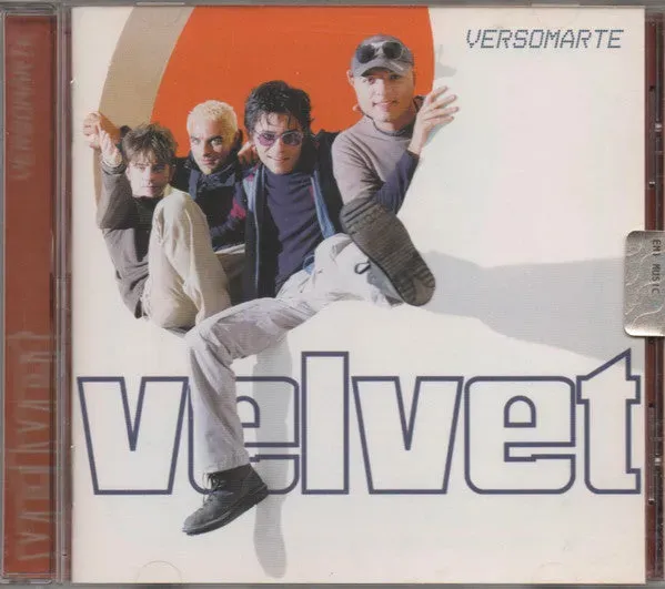 Velvet Versomarte CD album pop vocale 2001 EMI