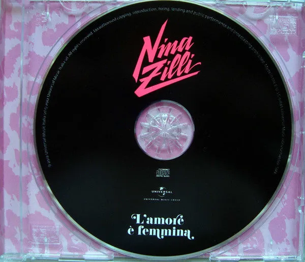 Nina Zilli L'Amore È Femmina CD album usato VG+