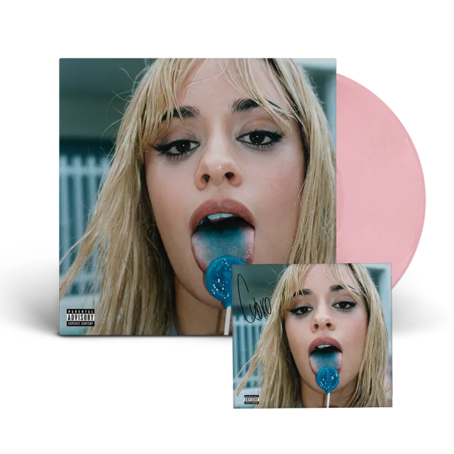 Camila Cabello C,XOXO vinile rosa + art card firmata
