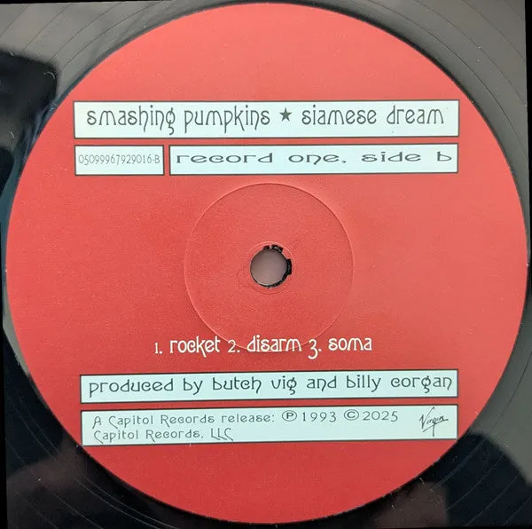Smashing Pumpkins Siamese Dream 2LP 180g rimasterizzato Mint