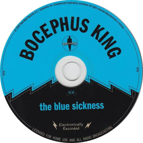Bocephus King Blue Sickness CD album 2000