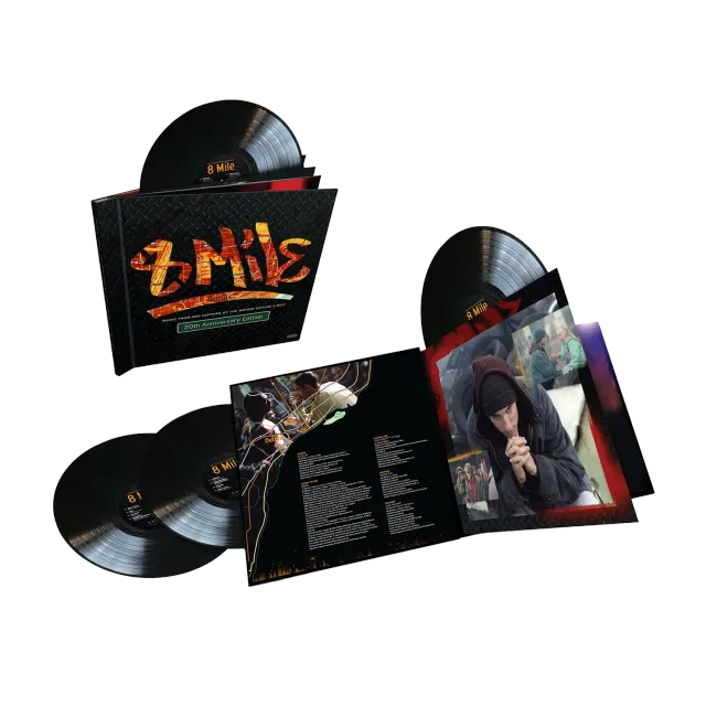 Polydor 8 Mile colonna sonora vinile 4LP expanded