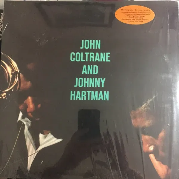 Coltrane Hartman LP heavyweight ristampa VG+