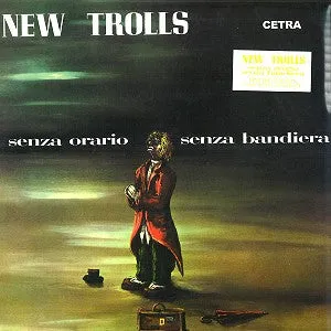 New Trolls Senza Orario Senza Bandiera LP giallo mono