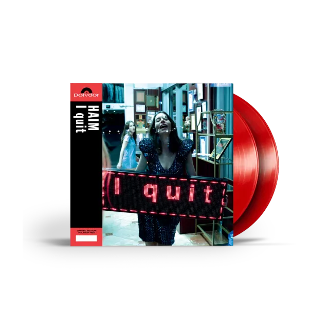 Polydor Records I Quit 2LP vinile rosso numerato