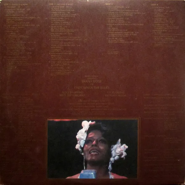 Diana Ross Lady Sings The Blues 2xLP colonna sonora usata
