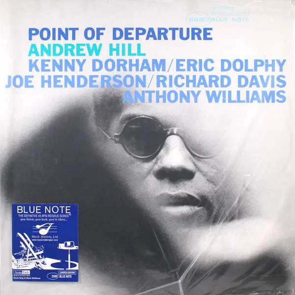 Andrew Hill Point Of Departure 2LP gatefold limitato