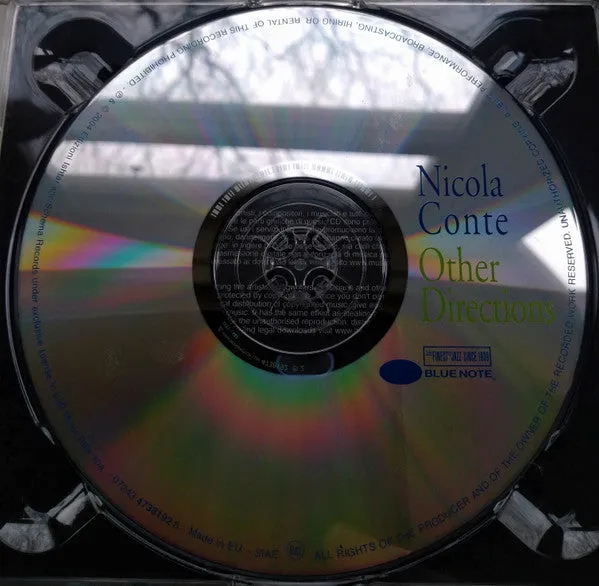 Nicola Conte Other Directions CD digipak quasi mint bossa
