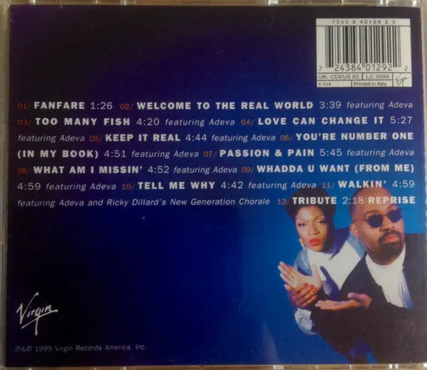 Frankie Knuckles Welcome To The Real World CD house VG+