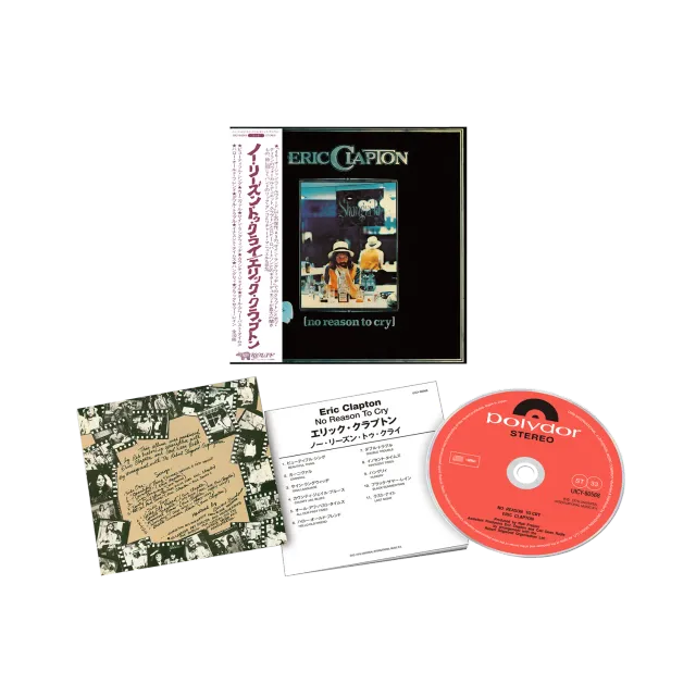 Eric Clapton No Reason To Cry SHM-CD giapponese + booklet