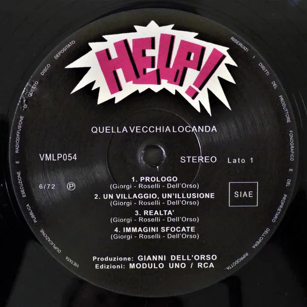 Quella Vecchia Locanda vinile ristampa gatefold prog