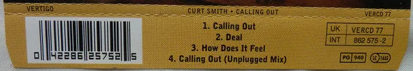 Curt Smith Calling Out CD maxi usato soul