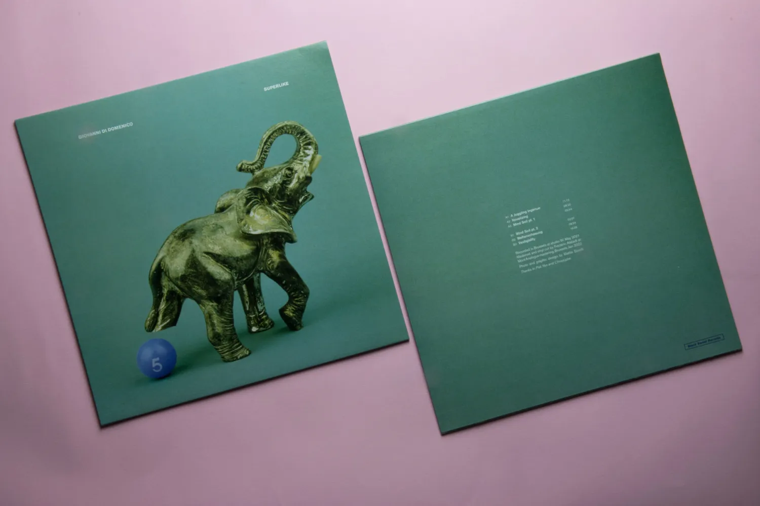 Black Sweat Records Giovanni Di Domenico Superlike vinile LP